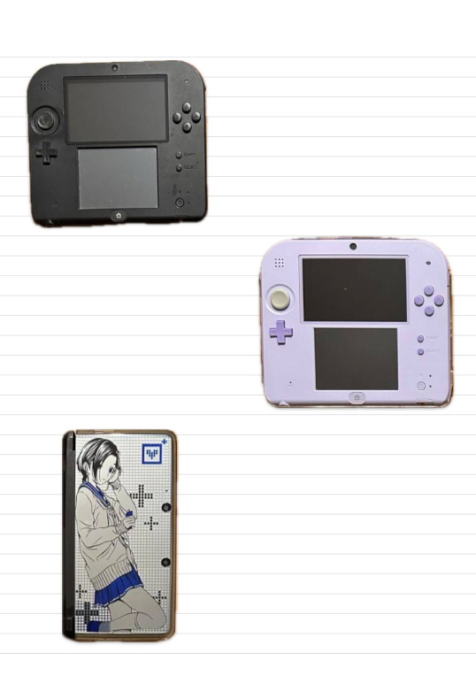 picture of 3 different 3DS models